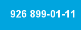 926 899-01-11
